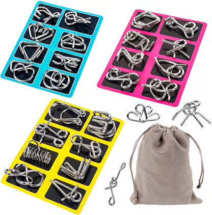 The Best Christmas Gift 🎁 Metal Montessori Puzzle Solving.