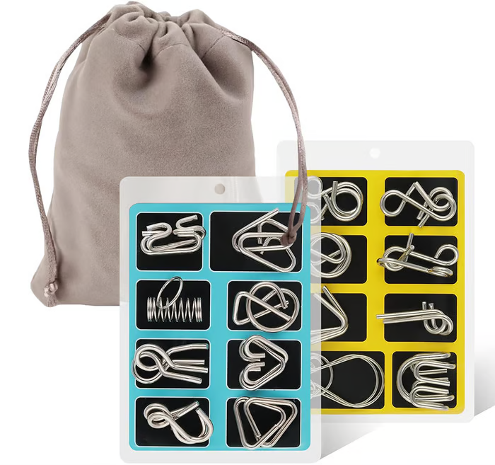 The Best Christmas Gift 🎁 Metal Montessori Puzzle Solving.