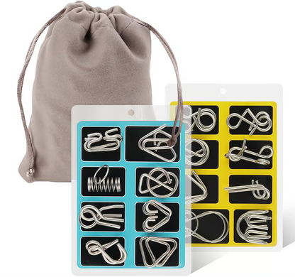 The Best Christmas Gift 🎁 Metal Montessori Puzzle Solving.