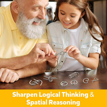 The Best Christmas Gift 🎁 Metal Montessori Puzzle Solving.