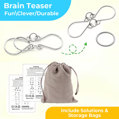 The Best Christmas Gift 🎁 Metal Montessori Puzzle Solving.